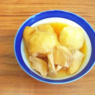 ホックリな里芋と卵巾着の治部煮